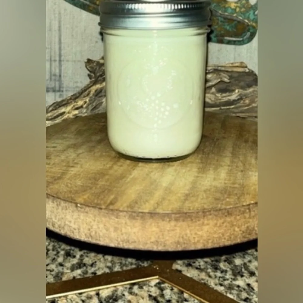 Birthday Cake 8oz candle Miss.Val’s Heavenly Scents Hand Poured - Picture 2 of 3